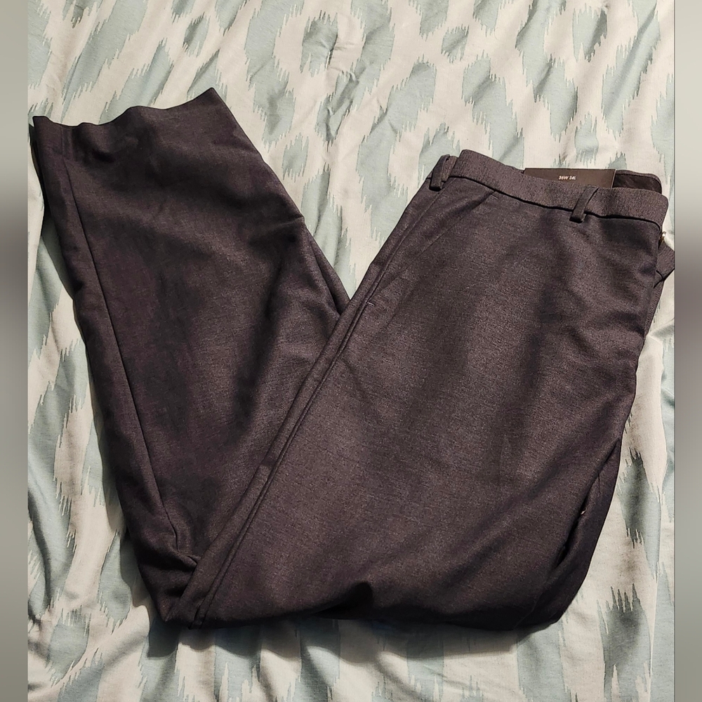 Calvin Klein Men's Gray Dress Pants Size 36X34 NWT.